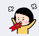 angry girl steam fire